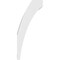 Ekena Millwork 4-in. W x 6-in. D x 14-in. H Thorton Architectural Grade PVC Knee Brace BRCP04X06X14THR - alternate 5